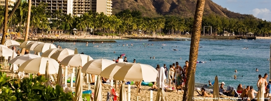 Beach View of Diamond Head